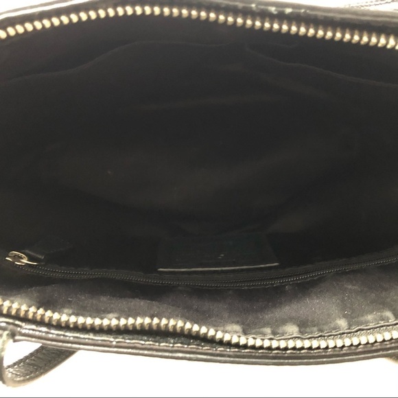 Coach  black patent hobo bag leather F1280-F19198 Shoulder - Picture 7 of 10